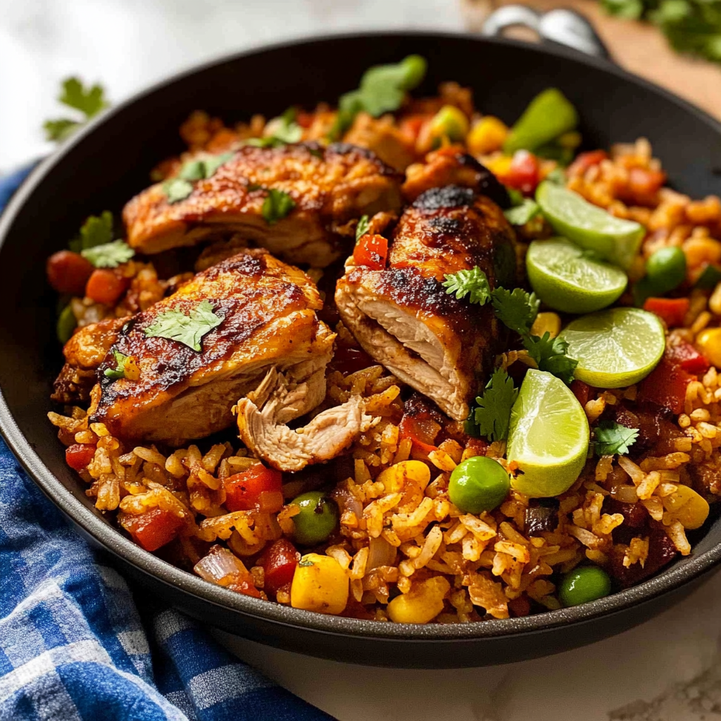 One Pot Mexican ACP Chicken and Rice