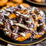 Pumpkin Spice Chocolate Pretzels
