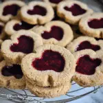 Raspberry Linzer Cookies