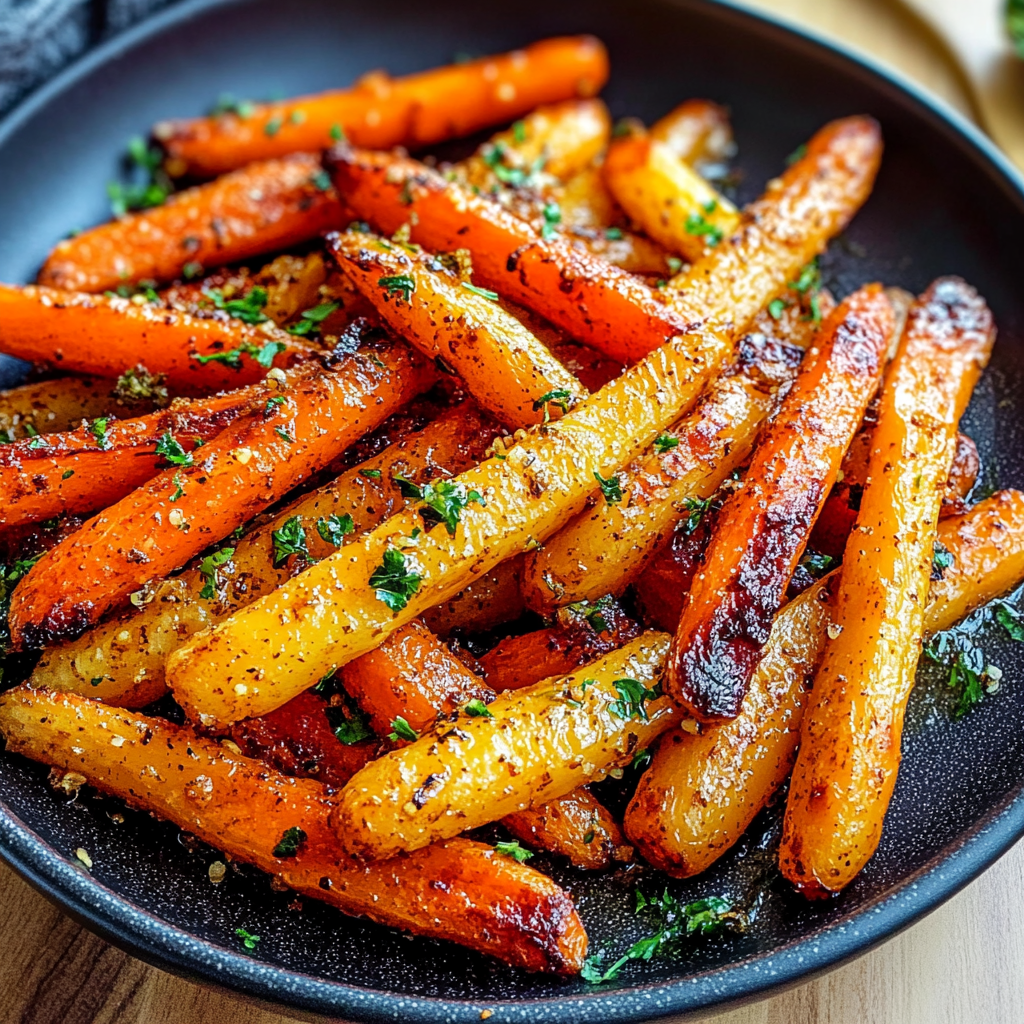 Roasted Brown Butter Honey Garlic Carrot