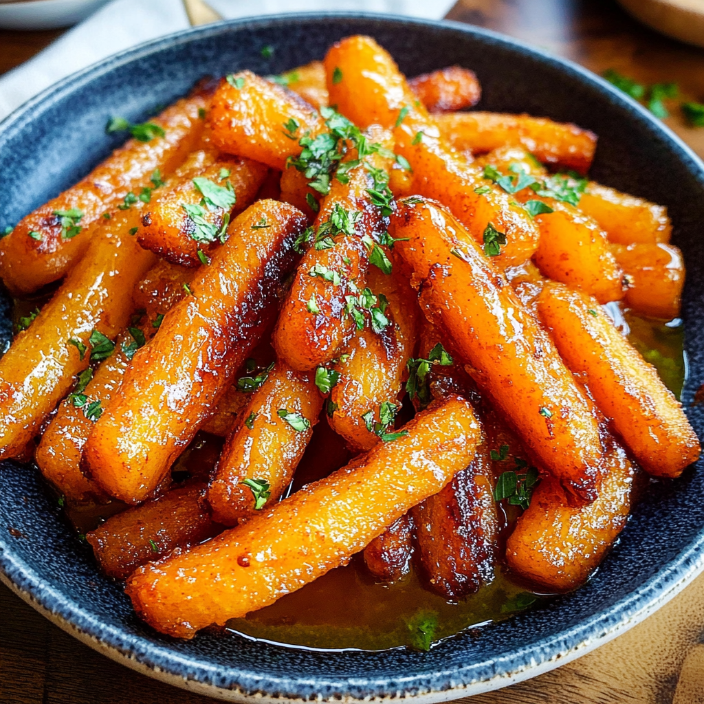 Roasted Brown Butter Honey Garlic Carrot