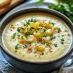 Roasted Garlic Potato Soup