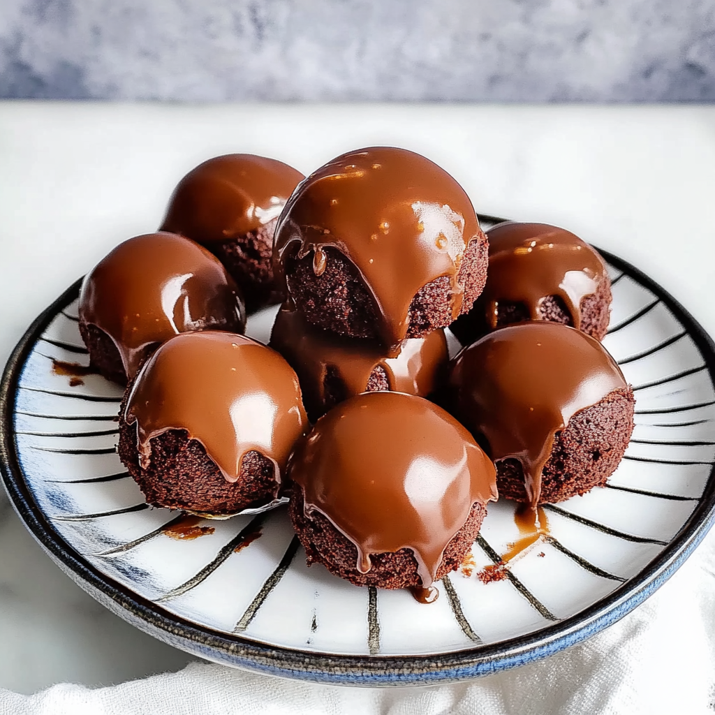 Salted Caramel Brownie Truffles