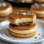 Salted Caramel Cheesecake Cookies