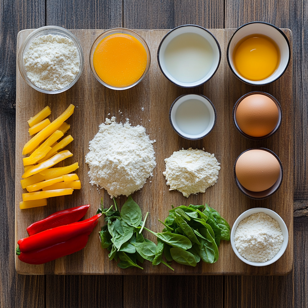 Savoury Breakfast Muffins ingredients