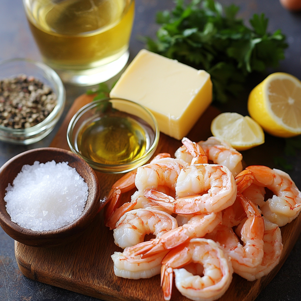 Shrimp Scampi ingredients