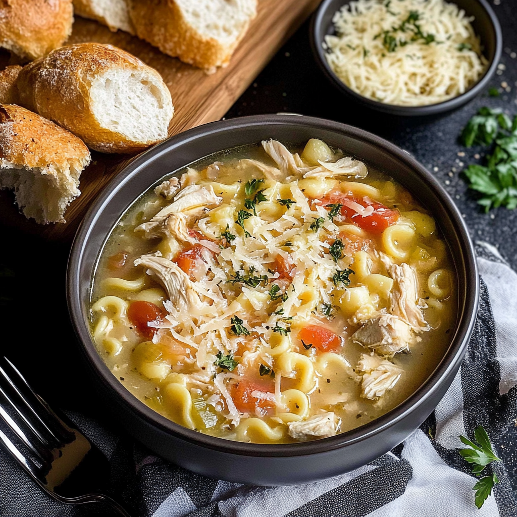 Sicilian Chicken Soup