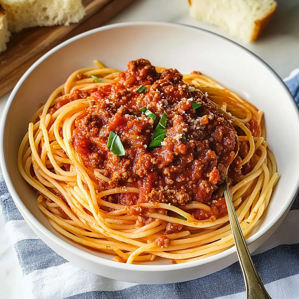 Spaghetti Meat Sauce