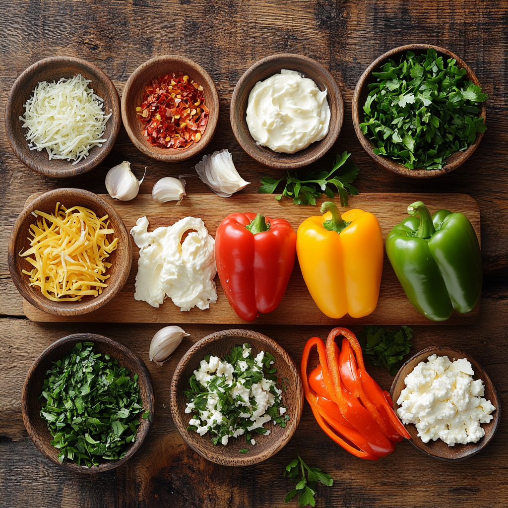 Stuffed Mini Peppers ingredients