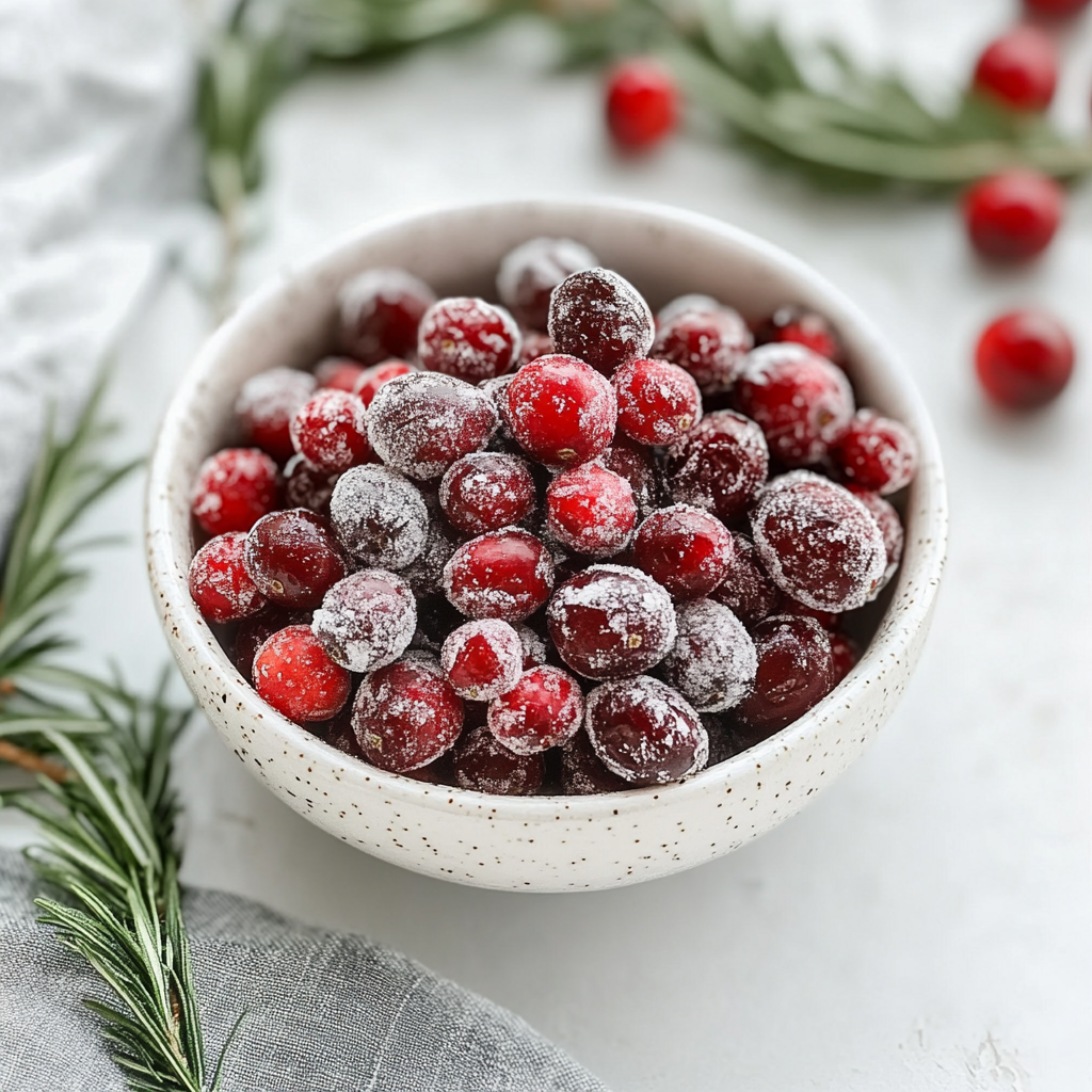 Sugared Cranberries