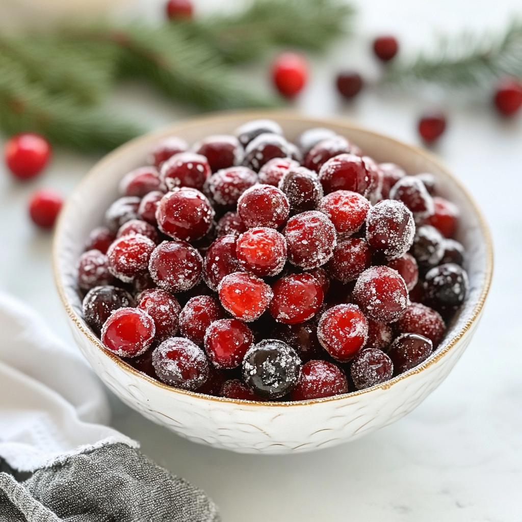 Sugared Cranberries