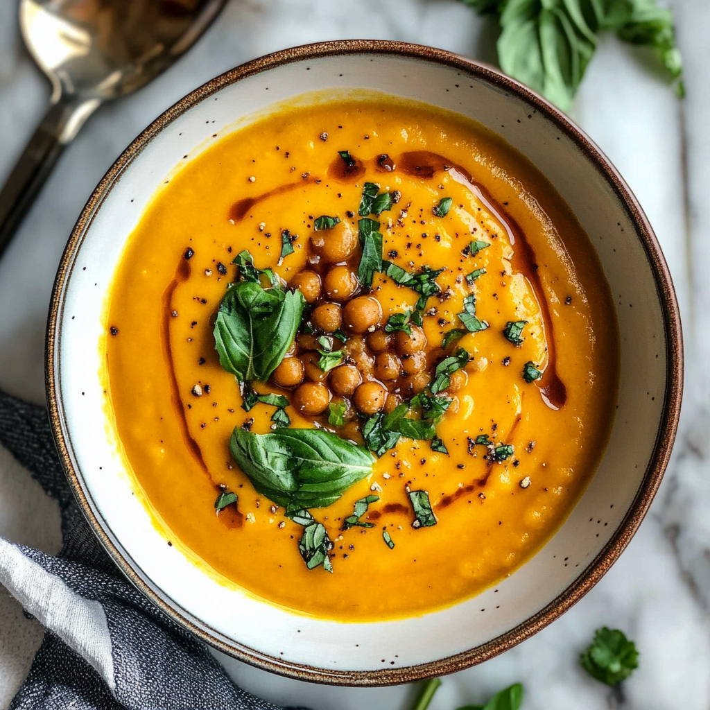 Sweet Potato Curry Soup