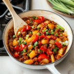 Sweet & Sour Ground Chicken