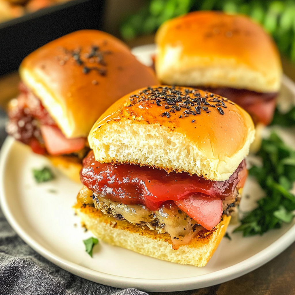 Thanksgiving Leftovers Sliders