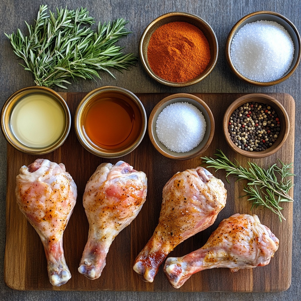 Traeger Smoked Turkey Legs ingredients