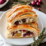 Turkey Cranberry Strudel