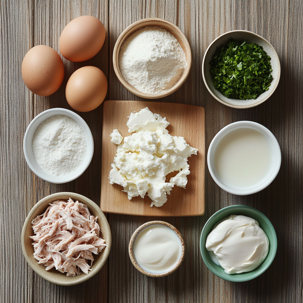 Turkey Crepes ingredients