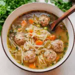 Turkey Meatball Soup