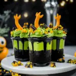 Witches Brew Halloween Cake Jars