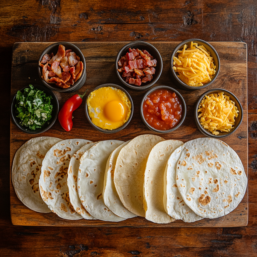 breakfast burrito recipe ingredients