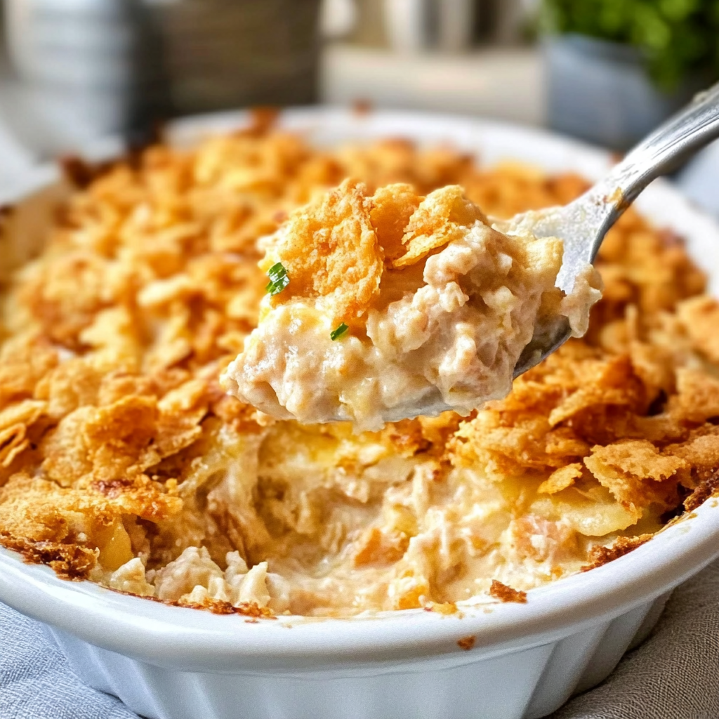 chicken casserole with ritz crackers