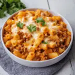 taco pasta bake