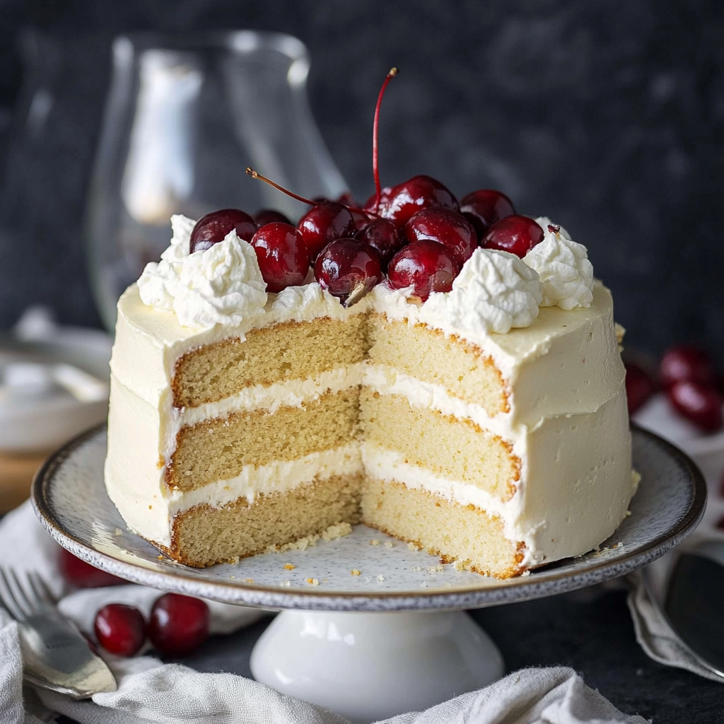 Almond Layer Cake