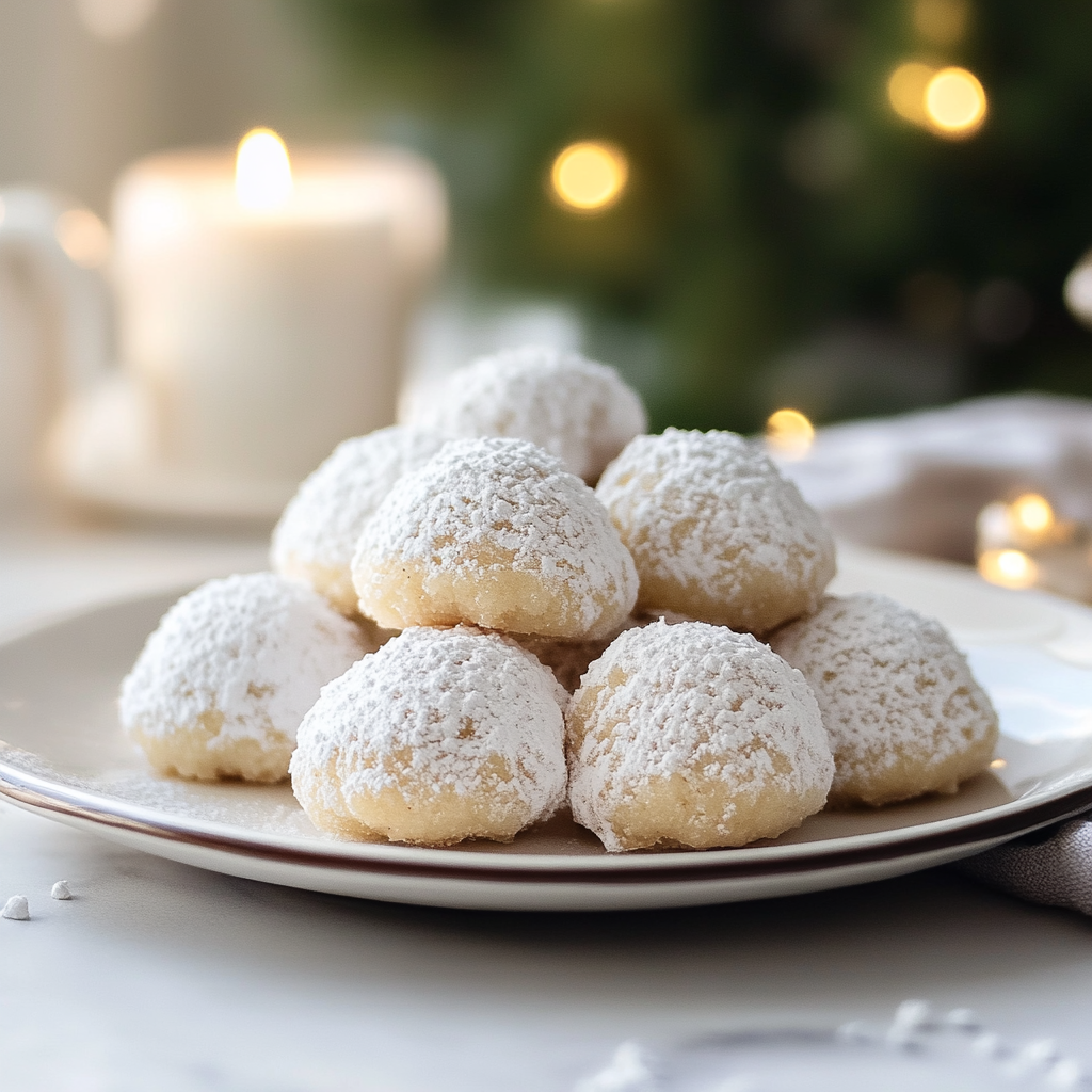 Almond Snowball Cookies