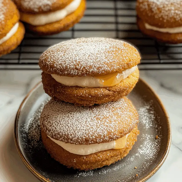 Apple Cider Whoopie Pies