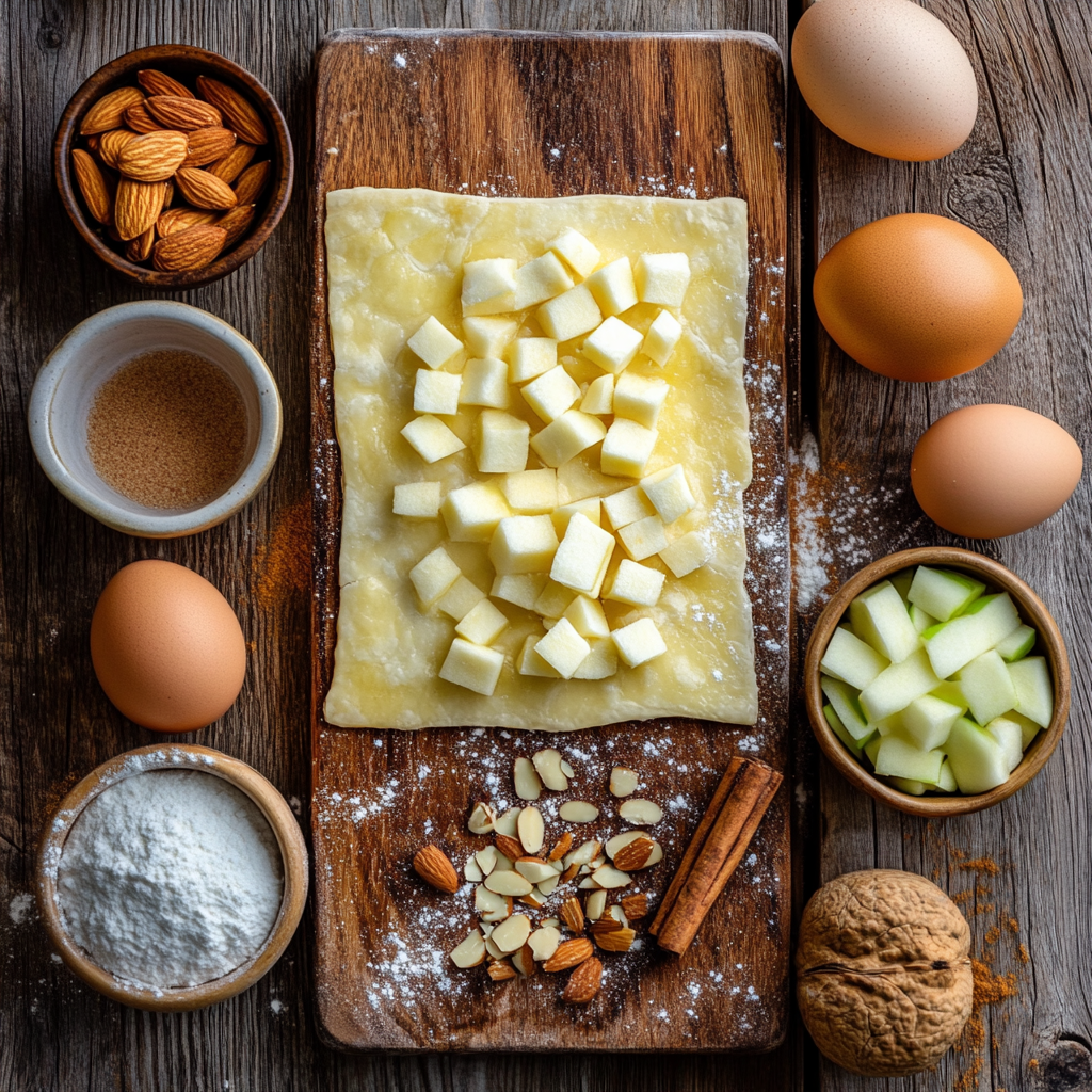 Apple Pie Almond Croissants ingredients