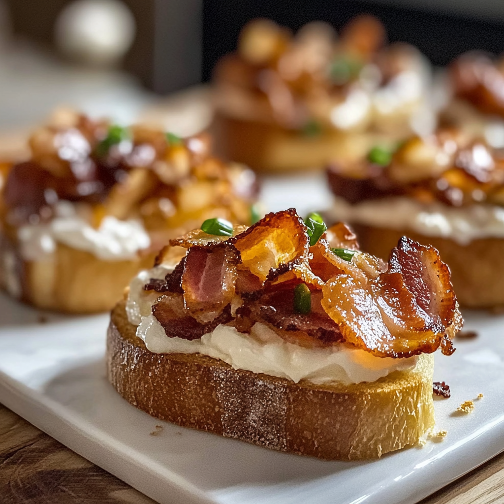 Bacon Crostini