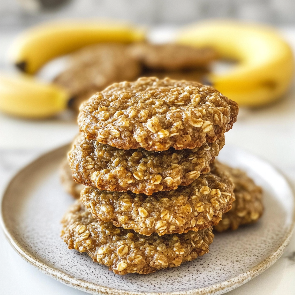 Banana Oatmeal Cookies