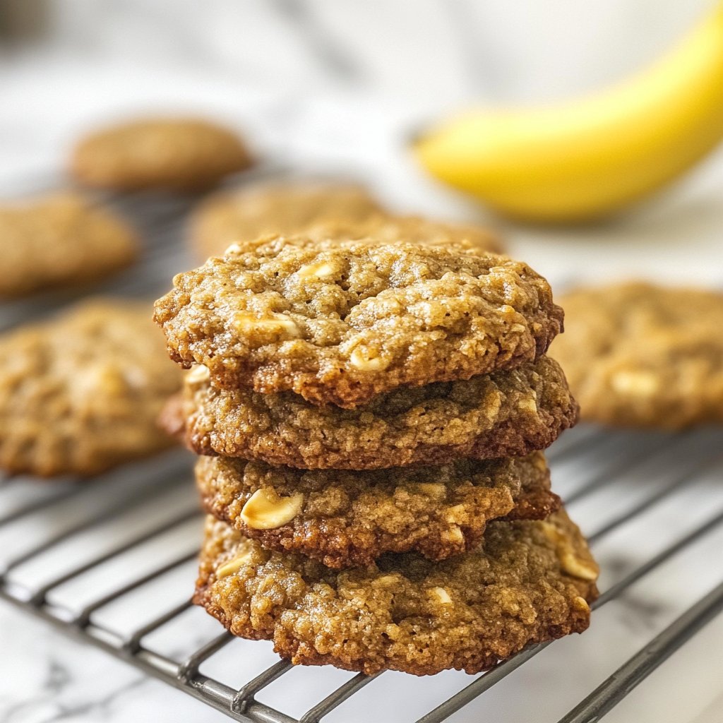 Banana Oatmeal Cookies