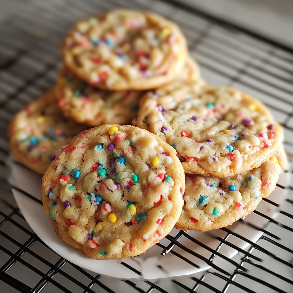 Birthday Cake Cookies