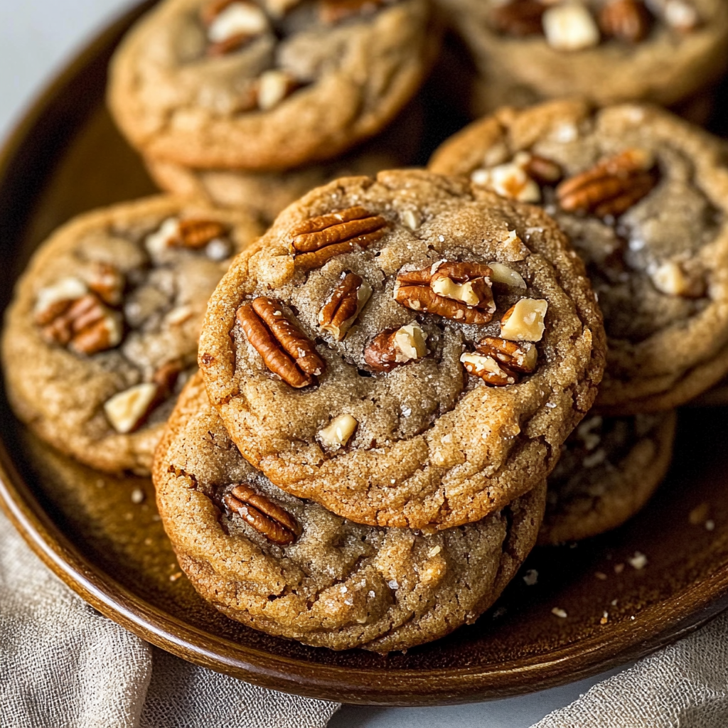 Butter Pecan Cookies