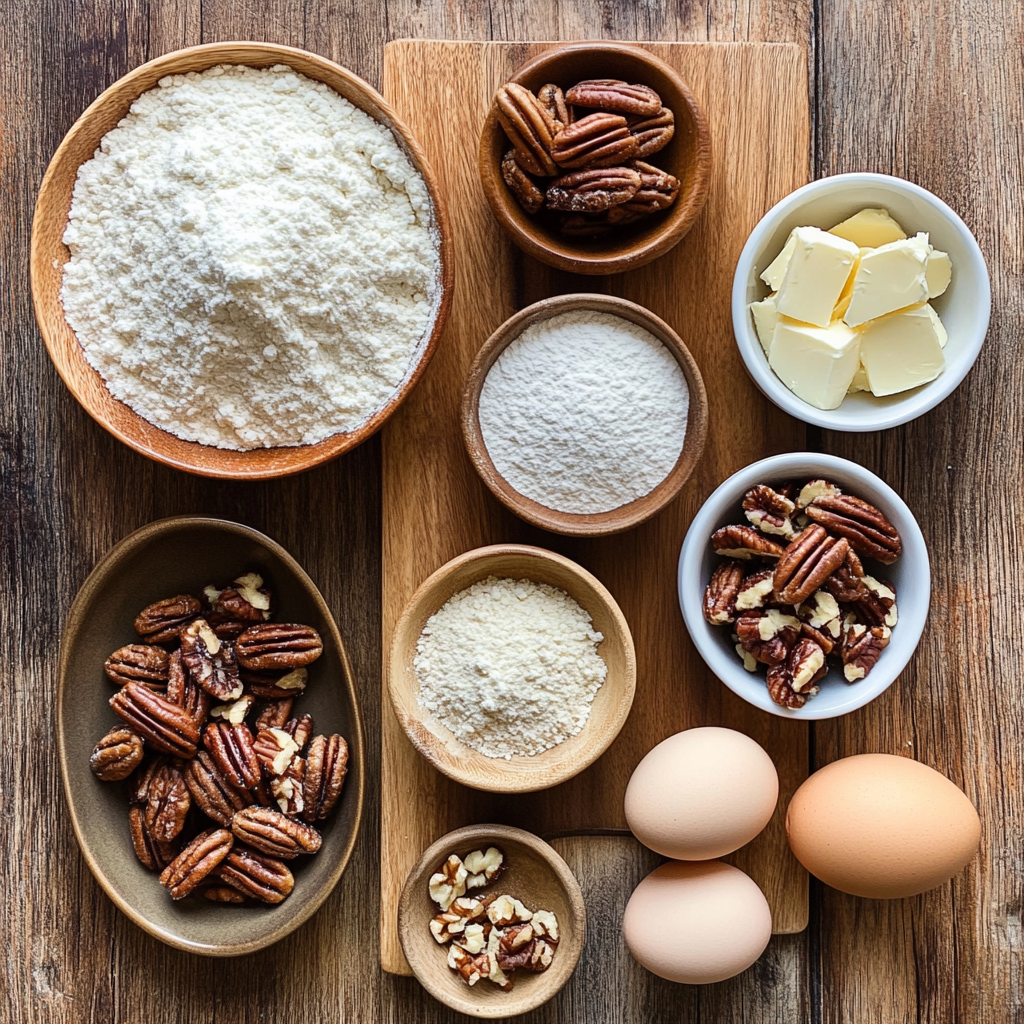 Butter Pecan Cookies ingredients