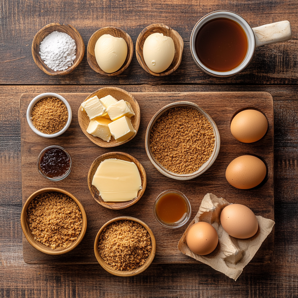 Caramel Macchiato Cheesecake ingredients