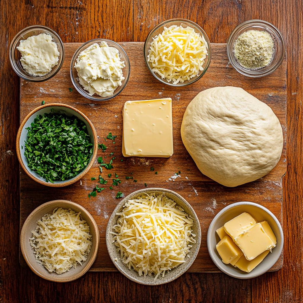 Cheese Bread ingredients