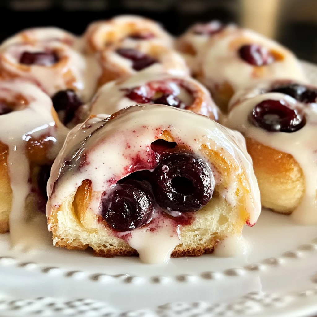 Cherry Cinnamon Rolls