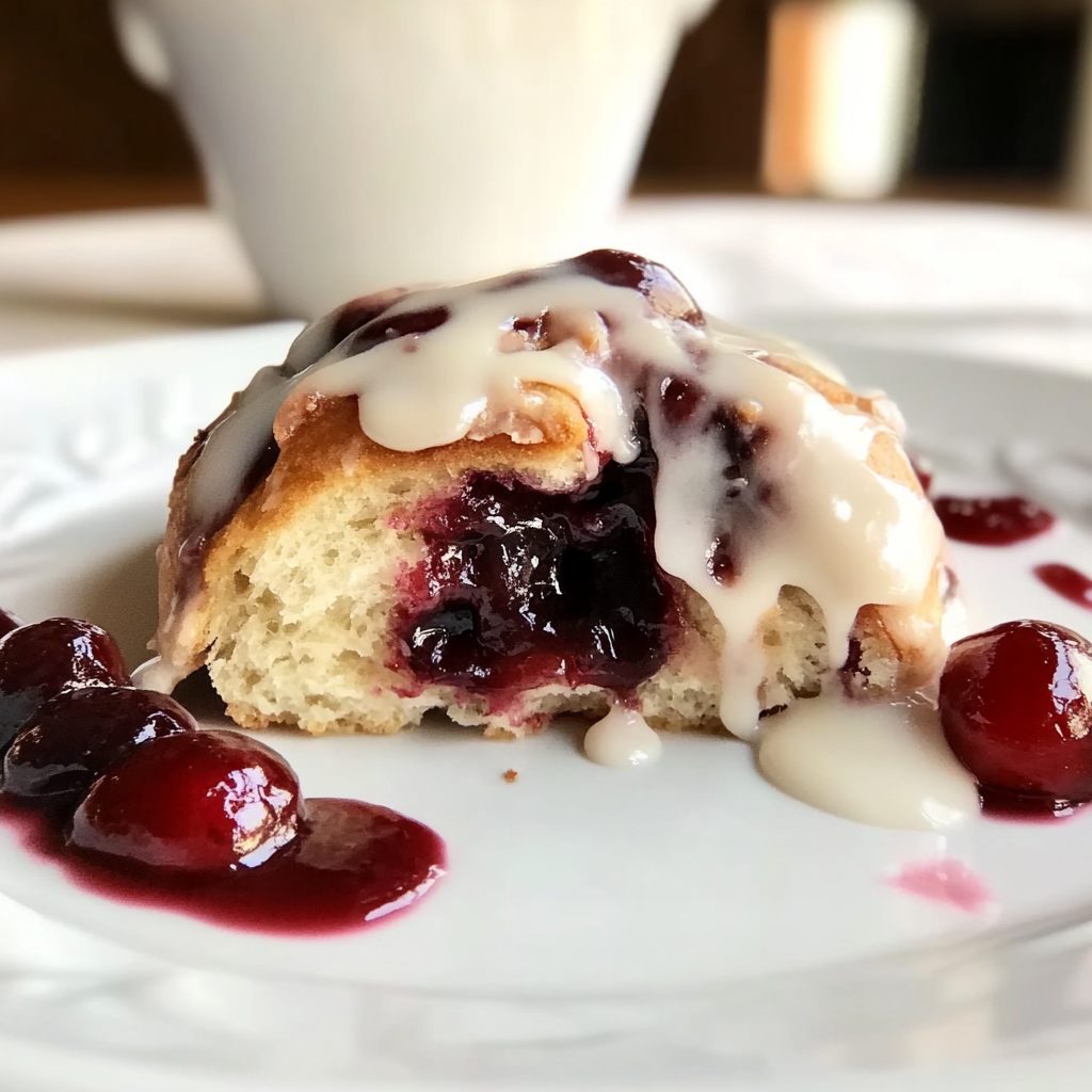 Cherry Cinnamon Rolls