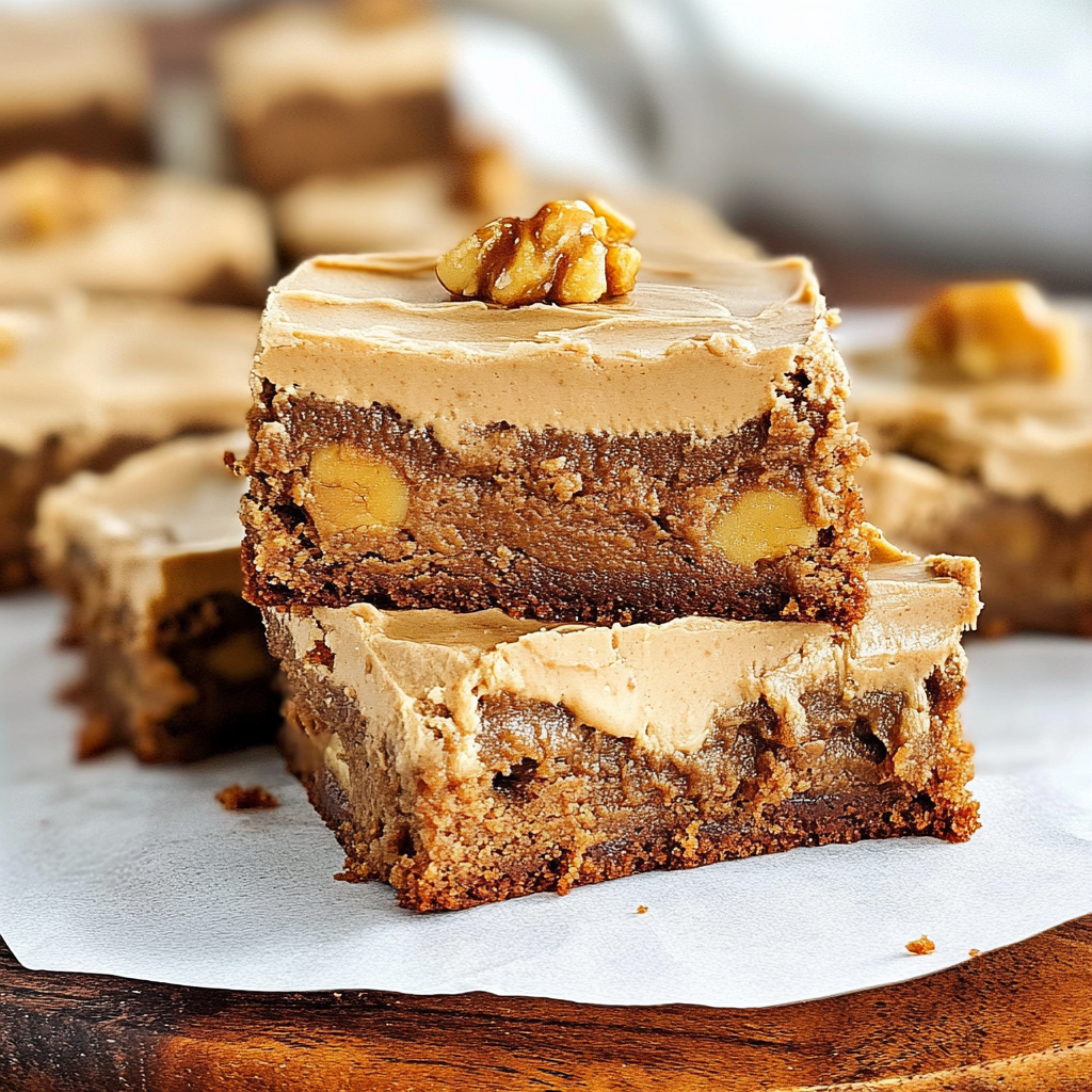 Chewy Butterscotch Brownies