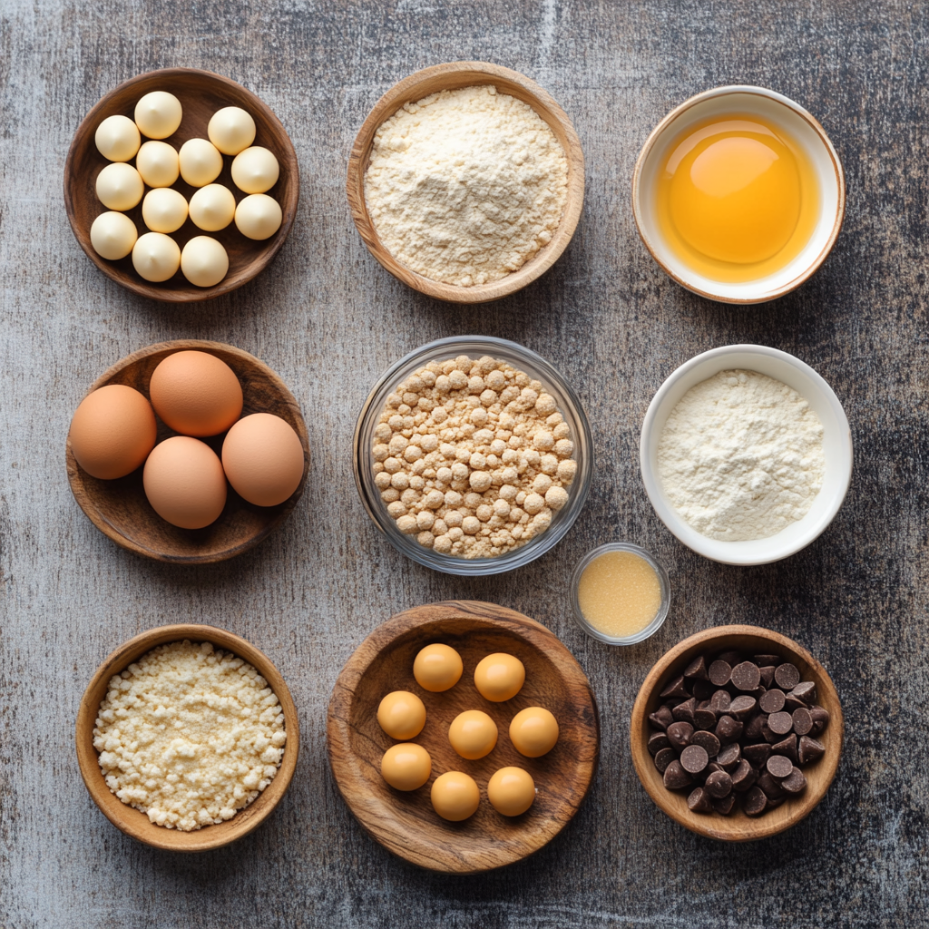 Chewy Butterscotch Brownies ingredients