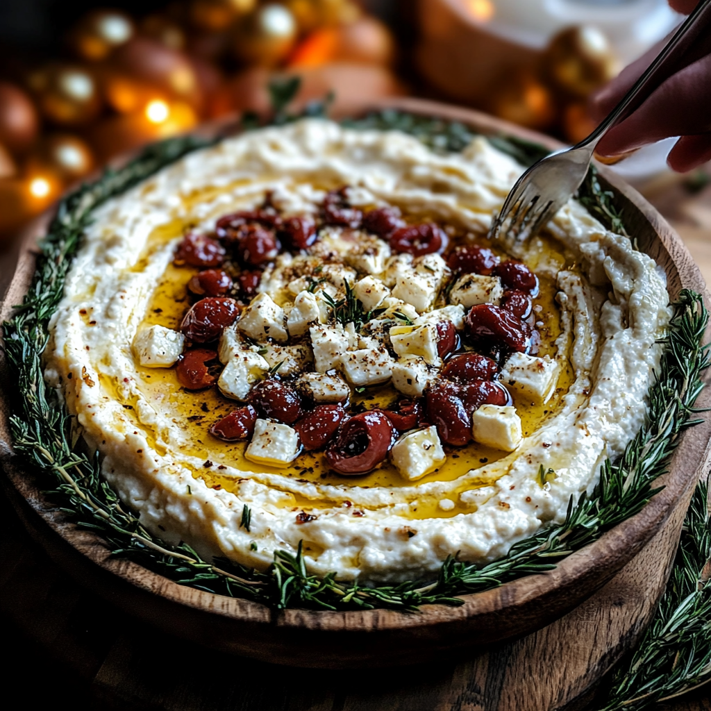 Chili Hot Honey Whipped Feta Dip