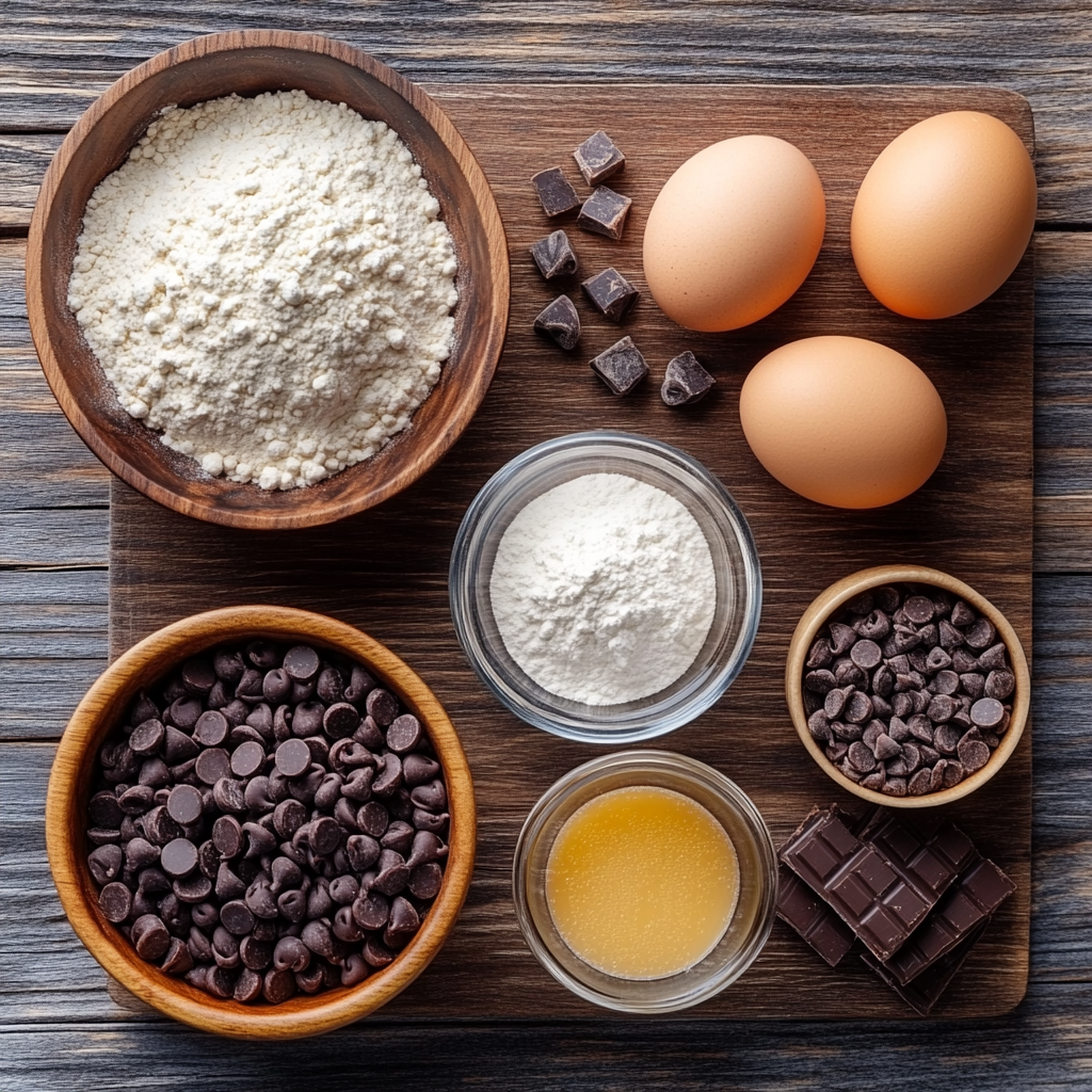 Chocolate Peppermint Cake ingredients