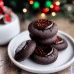 Chocolate Thumbprint Cookies