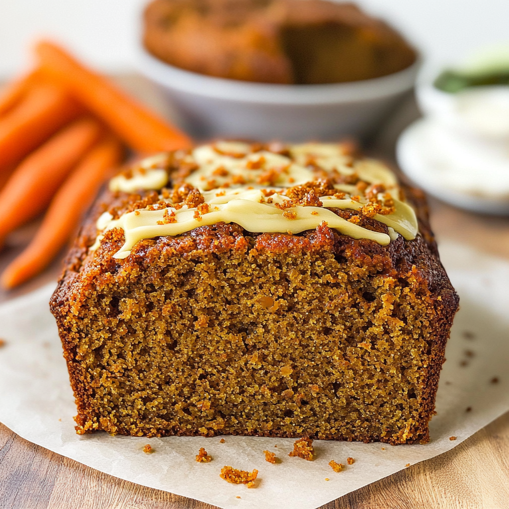 Christmas Carrot Cake Loaf