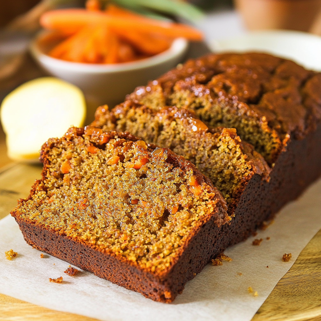 Christmas Carrot Cake Loaf