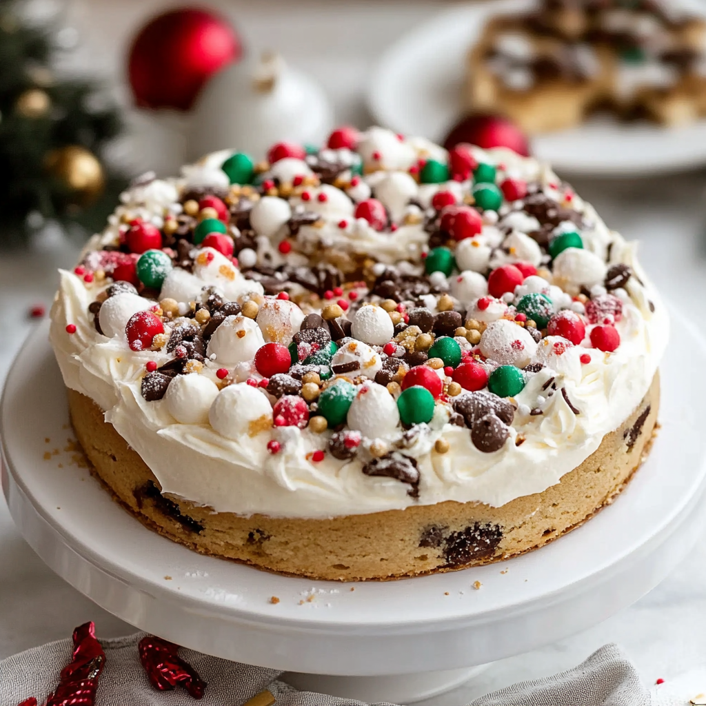 Christmas Cookie Cake