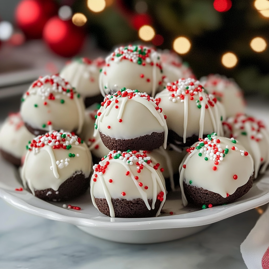 Christmas Oreo Balls