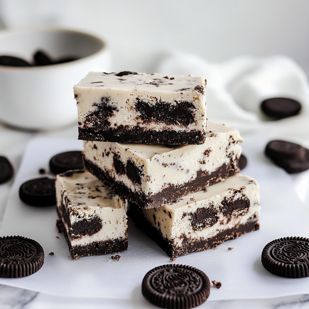 Christmas Oreo Fudge